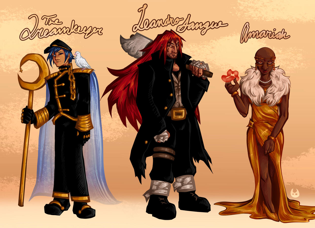Dreamscape Character Designs