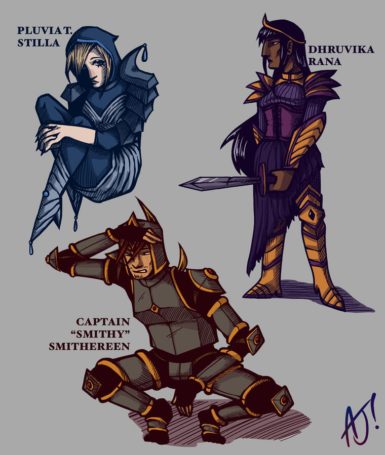 Medieval Character Concepts